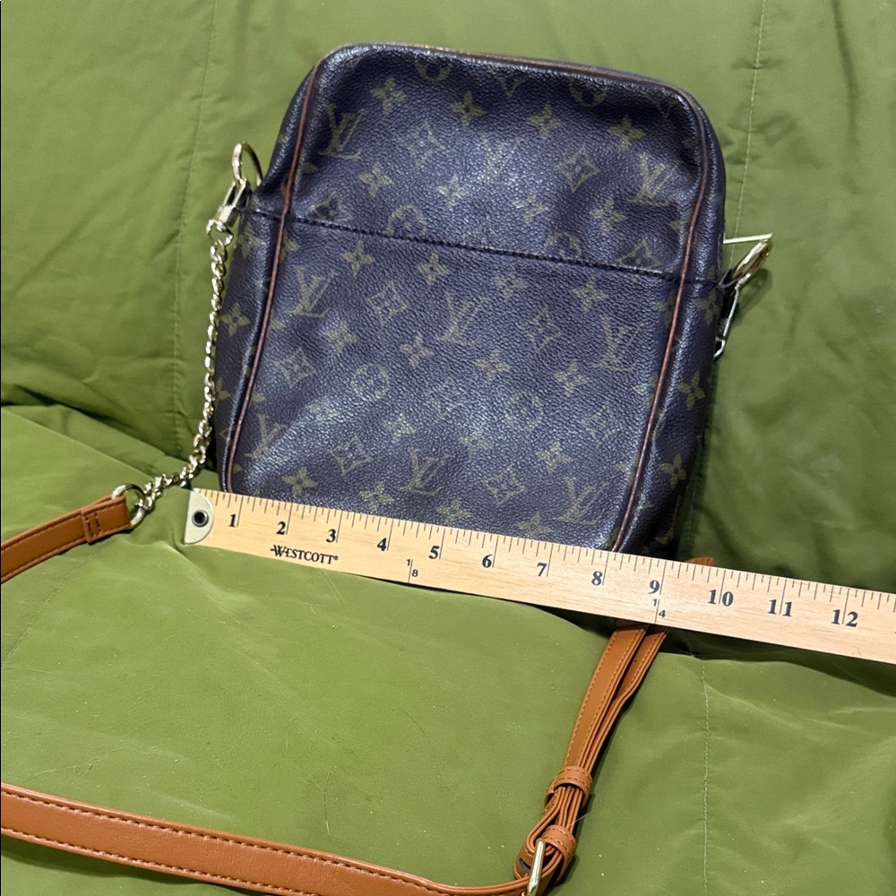 Louis Vuitton Brown Monogram Crossbody Bag - Picture 11 of 12
